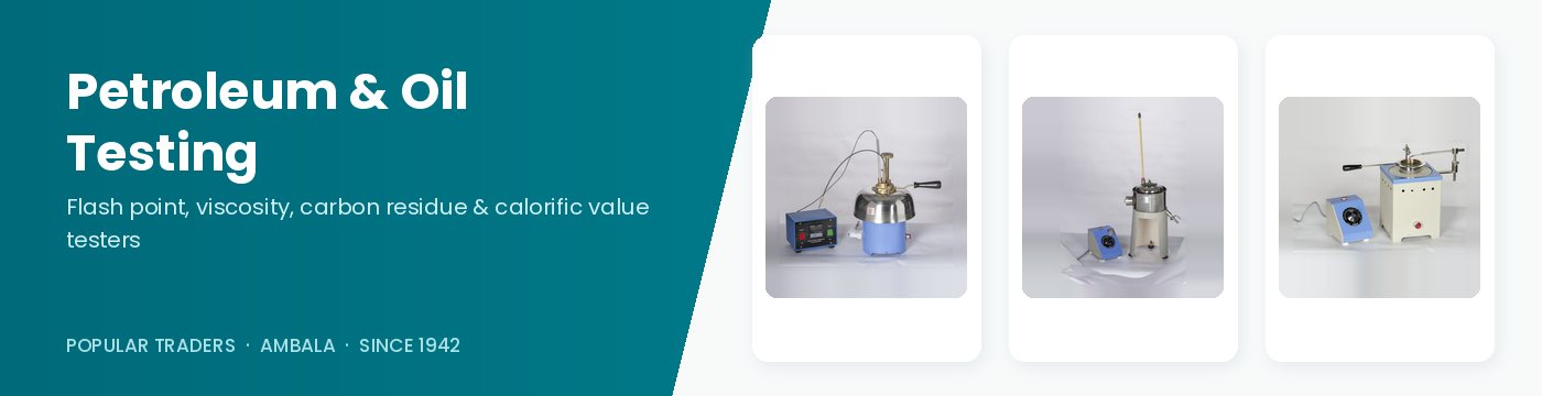 Petroleum & Oil Testing - Popular Traders