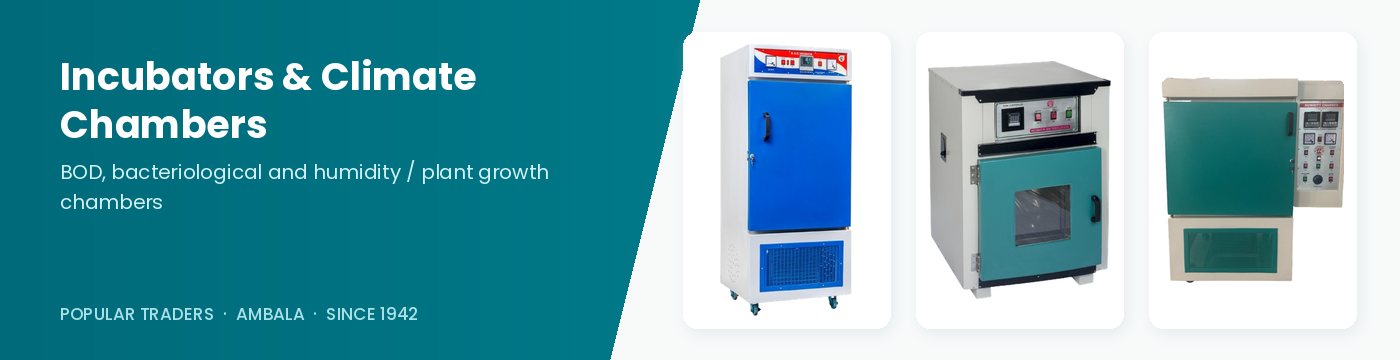 Incubators & Climate Chambers - Popular Traders