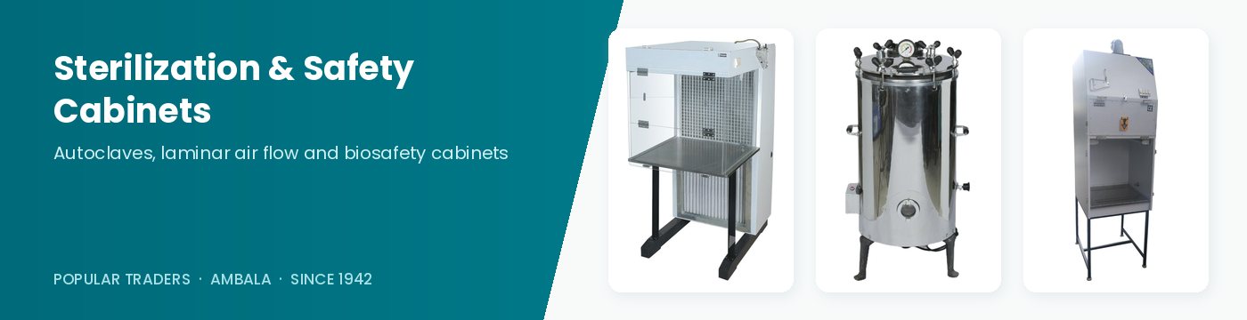 Sterilization & Safety Cabinets - Popular Traders