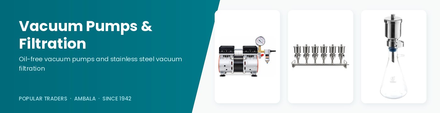 Vacuum Pumps & Filtration - Popular Traders