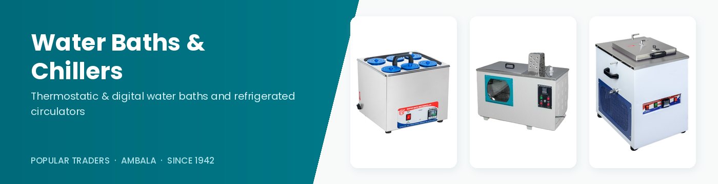 Water Baths & Chillers - Popular Traders